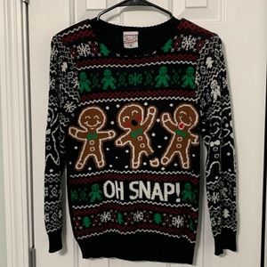 Oh snap Christmas sweater